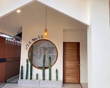 บ้านเช่าสันติธรรม ถนนเทวัญ บ้านหน้ากว้าง