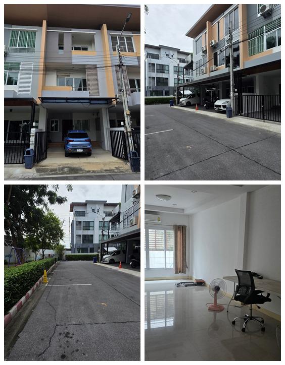 ขายทาวน์โฮม 3 ชั้น ในโครงการ Motown Brio แจ้งวัฒนะ-ประชาชื่น ราคาพิเศษที่สุด