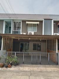 ขายทาวน์เฮ้าส์ 2 ชั้น หมู่บ้านเดอะคัลเลอร์เรเชอร์ เฟส 5 พื้นที่ 20 ตร.วา ใกล้ เม