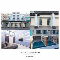 ขายทาวน์โฮมหรูสุดคูล 3.5 ชั้น ขนาดที่ดิน 20 ตร.ว Luxury Townhome @ Cha am