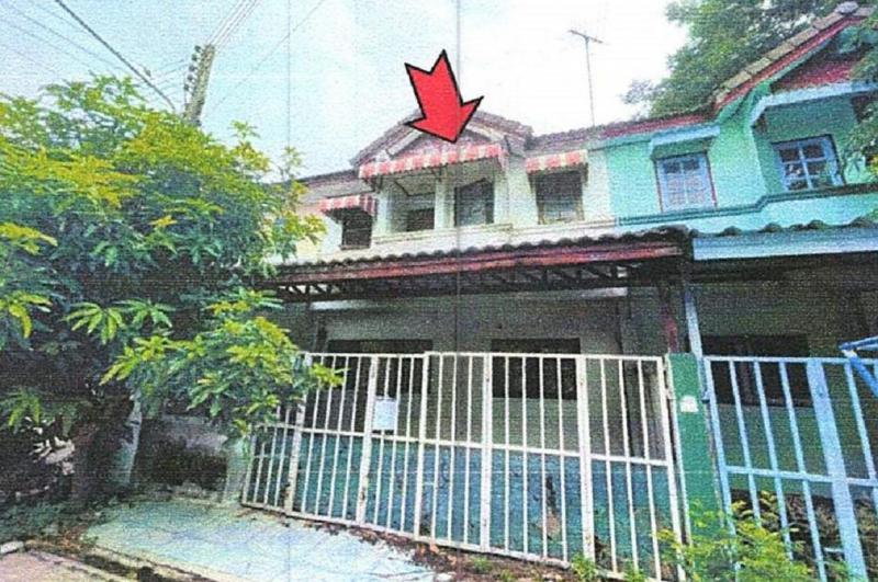 ทาวน์เฮ้าส์หลุดจำนอง ธ.ธนาคารอาคารสงเคราะห์ ปทุมธานี ธัญบุรี บึงน้ำรักษ์(คลองฝั่งเหนือ)