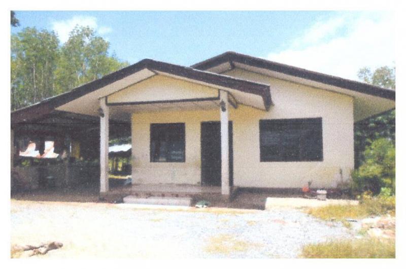 บ้านเดี่ยวหลุดจำนอง ธ.ธนาคารอาคารสงเคราะห์ พัทลุง เมืองพัทลุง ควนมะพร้าว