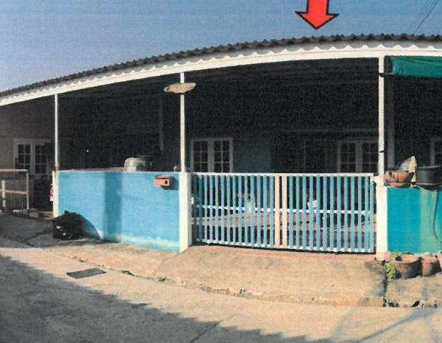 ทาวน์เฮ้าส์หลุดจำนอง ธ.ธนาคารอาคารสงเคราะห์ ชลบุรี สัตหีบ บางเสร่