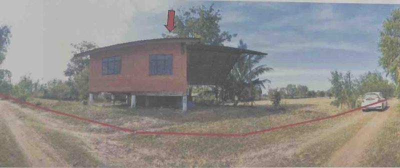 บ้านเดี่ยวหลุดจำนอง ธ.ธนาคารอาคารสงเคราะห์ ศรีสะเกษ กันทรารมย์ หนองบัว