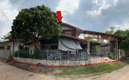 บ้านเดี่ยวหลุดจำนอง ธ.ธนาคารอาคารสงเคราะห์ อำนาจเจริญ เมืองอำนาจเจริญ สร้างนกทา