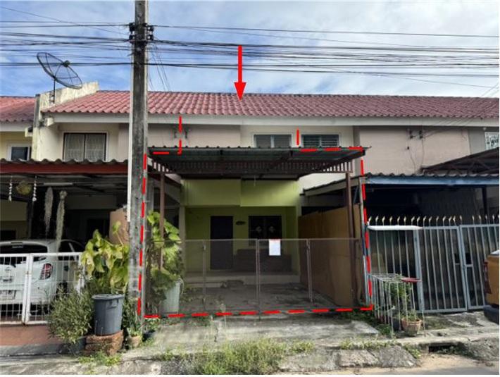 ทาวน์เฮ้าส์หลุดจำนอง ธ.ธนาคารอาคารสงเคราะห์ ระยอง เมืองระยอง ทับมา