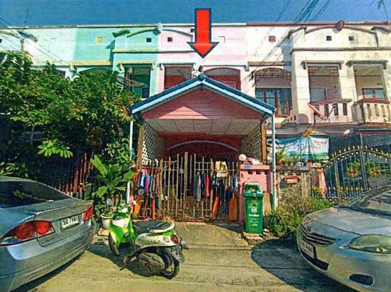 ทาวน์เฮ้าส์หลุดจำนอง ธ.ธนาคารอาคารสงเคราะห์ นนทบุรี บางบัวทอง พิมลราช