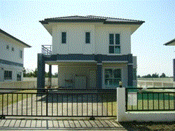 บ้านหลุดจำนอง ธ.ธนาคารกรุงเทพ ลำพูน เมืองลำพูน ต้นธง